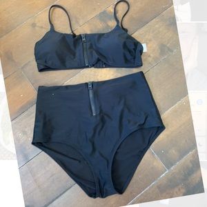 Aerie high waisted swimsuit